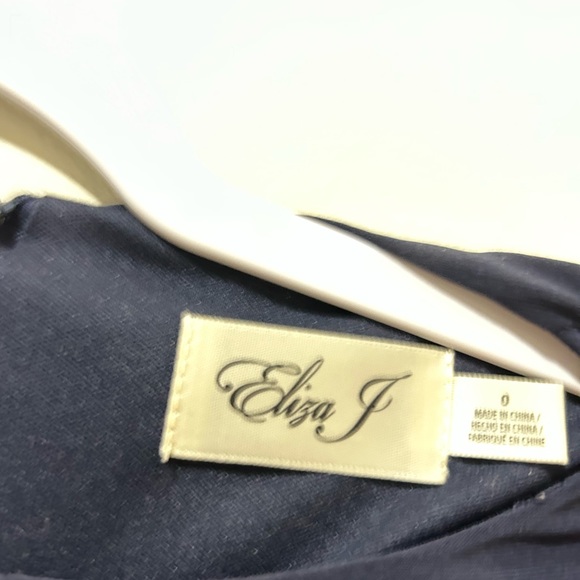 Eliza J/ Nordstrom, Navy Modest Women Dress, Long Sleeve, Size 0 - Picture 3 of 4